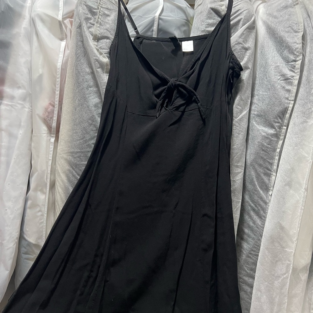H&M Elegant Black Strapless Dress